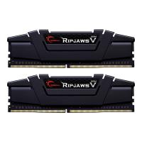 GSKILL RipjawsV 32GB DDR4-3200Mhz CL16 32GB (2X16GB) F4-3200C16D-32GVK DUAL (16-18-18-38) 1.35V Siyah 